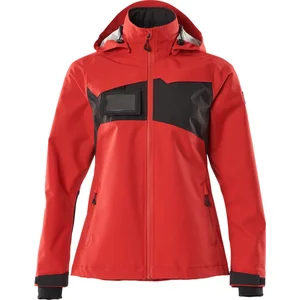 Mascot Accelerate Shell jas 18311-231 - signaalrood/zwart - S pas cher