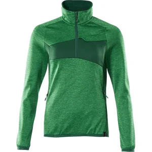 Mascot Accelerate Fleecetrui met korte rits 18053-316 - helder groen/groen - 5XL pas cher