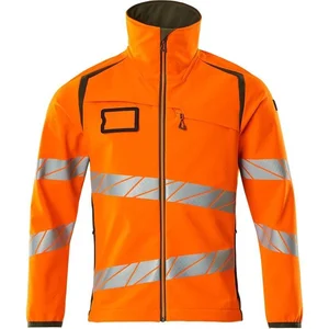 Mascot Accelerate Safe Softshell Jas 19002 - Mannen - Oranje/Mosgroen - XL pas cher