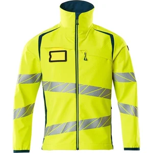 Comparateur de prix : Mascot Accelerate Safe Softshell Jas 19002 - Mannen - Geel/Petrol - 3XL