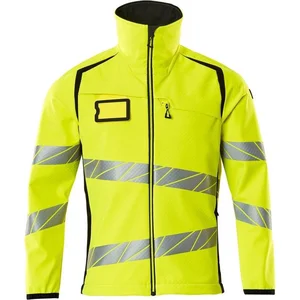Mascot Accelerate Safe Softshell Jas 19002 - Mannen - Geel/Zwart - XL pas cher
