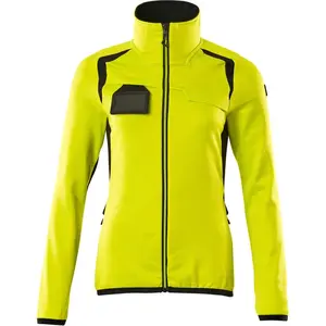 Mascot Accelerate Safe Fleecetrui met rits 19453-316 - Hi-Vis geel/zwart - L pas cher