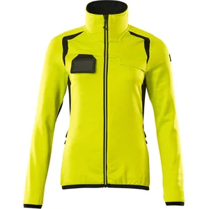 Mascot Accelerate Safe Fleecetrui met rits 19453-316 - Hi-Vis geel/zwart - XL pas cher