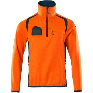 Comparateur de prix : Mascot Accelerate Safe Fleecetrui met korte rits 19303-316 - hi-vis oranje/donkerpetrol - 3XL