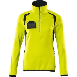 Mascot Accelerate Safe Fleecetrui met korte rits 19353-316 - hi-vis geel/donkermarine - 2XL pas cher