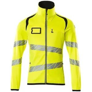Mascot Accelerate Safe Fleecetrui met rits 19103-315 - Hi-Vis geel/zwart - M pas cher