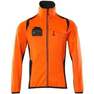 Mascot Accelerate Safe Fleecetrui met rits 19403-316 - hi-vis oranje/donkermarine - 3XL