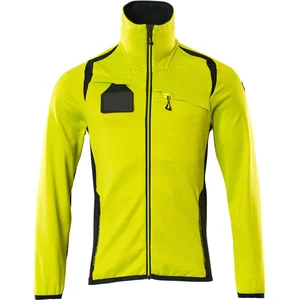 Mascot Accelerate Safe Fleecetrui met rits 19403-316 - hi-vis geel/donkermarine - S pas cher