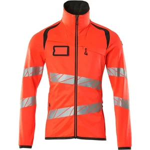 Mascot Accelerate Safe Fleecetrui met rits 19103-315 - hi-vis rood/donkerantraciet - L pas cher