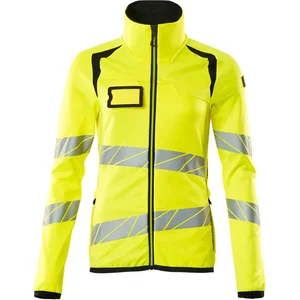 Mascot Accelerate Safe Fleecetrui met rits 19153-315 - Hi-Vis geel/zwart - XS pas cher