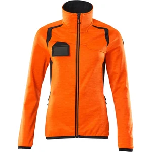 Mascot Accelerate Safe Fleecetrui met rits 19453-316 - hi-vis oranje/donkermarine - M pas cher