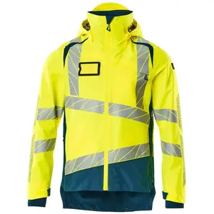 Comparateur de prix : Mascot Accelerate Safe Shell Jas 19301 - Mannen - Geel/Petrol - 3XL