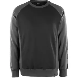 Comparateur de prix : Mascot Unique Sweatshirt 50570-962 - zwart/donkerantraciet - 3XL