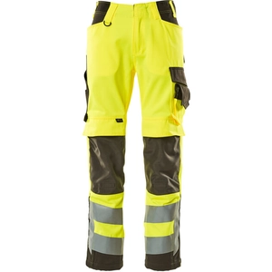 Mascot Safe Supreme Broek met kniezakken 15579-860 - hi-vis geel/donkerantraciet - C48 - 82 pas cher