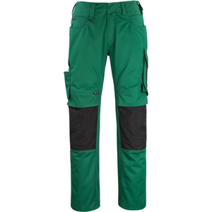 Mascot Unique Broek met kniezakken 12179-203 - Groen/Zwart - C62 - 90 pas cher