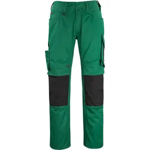 Mascot Unique Broek met kniezakken 12179-203 - Groen/Zwart - C50 - 82 pas cher
