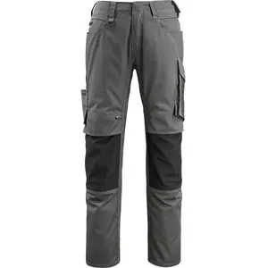Mascot Unique Broek met kniezakken 12679-442 - zwart/donkerantraciet - C46 - 82