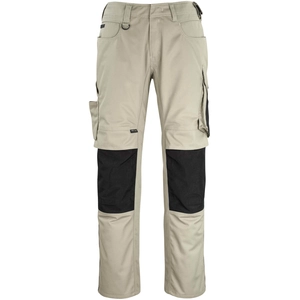 Mascot Unique Broek met kniezakken 12179-203 - lichtkhaki/zwart - C60 - 90 pas cher