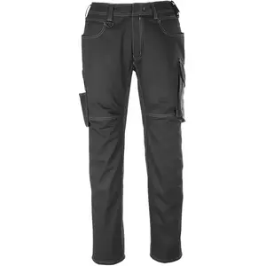 Comparateur de prix : Mascot Unique Broek met dijbeenzakken 12079-203 - zwart/donkerantraciet - C50 - 82