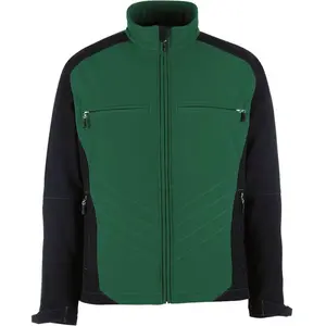 Comparateur de prix : Mascot Unique Softshell jas 12002-149 - Groen/Zwart - 2XL
