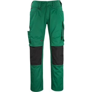Mascot Unique Broek met kniezakken 12179-203 - Groen/Zwart - C51 - 90 pas cher