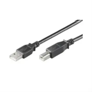 MicroConnect USB 2.0 - Câble USB - USB type B (M) pour USB (M) - USB 2.0 - 50 cm - noir pas cher