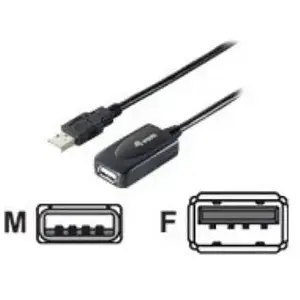 Digital data communications Equip USB 2.0 Signal Booster - rallonge de câble USB - 5 m pas cher