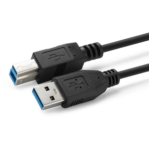 Microconnect USB3.0AB2B câble USB 2 m 3.0 (3.1 Gen 1) USB A USB B Noir pas cher