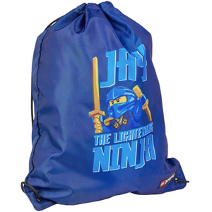 LEGO Ninjago Drawstring Bag, voor een jongen, Blauw, Tassen, maat: One size pas cher