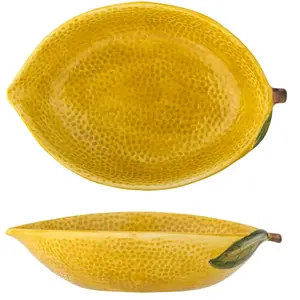 Creative Collection, Plat décoratif, Limone Bowl - Jaune pas cher