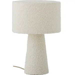 Bloomingville, Lampe de table, - Emmie Table Lamp - White pas cher