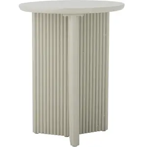 Bloomingville, Table basse, - Edith Side Table - White pas cher