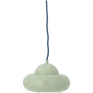 Bloomingville, Suspension, - Bubble Pendant Lamp - Green - Metal pas cher