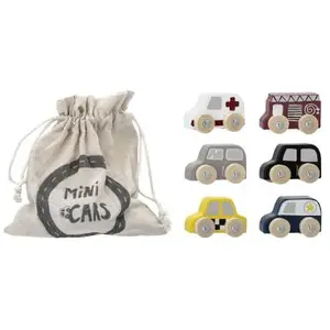 Bloomingville Set de 6 voitures Avin (6 x 4 cm) pas cher