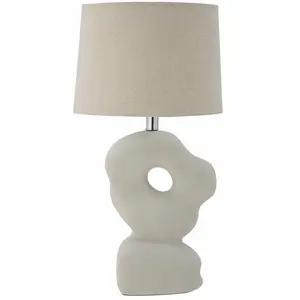 Bloomingville Bloomingville - Lampe Ã  Poser Blanche En Grã¿S Cathy  - BlancVendu parrakuten