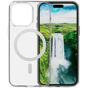 Dbramante1928 - Iceland Ultra D3O Mag geschikt voor iPhone 15 Pro Max - transparant | transparant pas cher