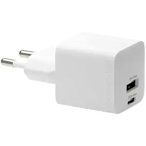 dbramante1928 re-charge - Adaptateur secteur - 30 Watt - PD - 2 connecteurs de sortie (USB, 24 pin USB-C) - blanc - Europe pas cher