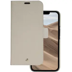 Comparateur de prix : iPhone 14 Pro Bookcase hoesje - dbramante1928 - Effen Beige - Leer