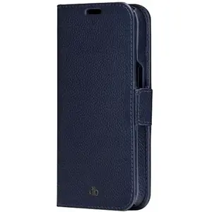 Comparateur de prix : iPhone 14 Bookcase hoesje - dbramante1928 - Effen Donkerblauw - Leer