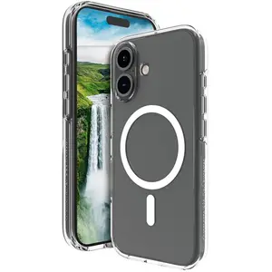 Dbramante1928 - Iceland Ultra D3O Mag geschikt voor iPhone 16 Hoesje - transparant | transparant pas cher