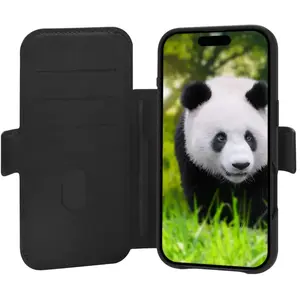 Comparateur de prix : DBramante1928 Lynge iPhone 17 Air Book Case Cuir avec MagSafe Noir