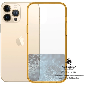 PanzerGlass ClearCaseColor geschikt voor de Apple iPhone 13 Pro Max Tangerine pas cher