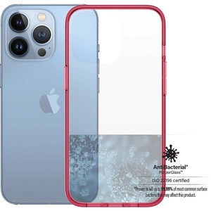 PanzerGlass Panzer Glass ClearCase Roze kleur Hoesje voor iPhone 13 Pro - Strawberry - Anti-Bacterial pas cher