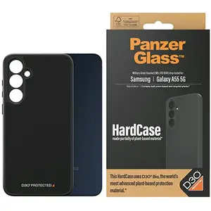 Comparateur de prix : PanzerGlass Samsung Galaxy A55 5G HardCase with D3O - Zwart