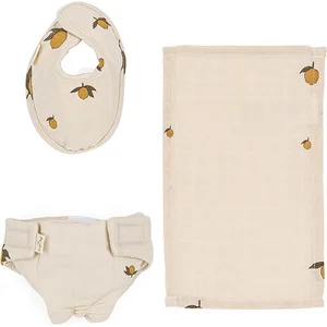 Konges Slojd Set nurserie pour poupée Lemon pas cher