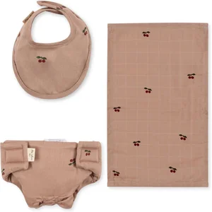 Konges Slojd Set nurserie pour poupée Cherry Blush pas cher