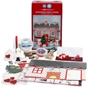 CC DIY Kit Kersthuis Boetseerset pas cher