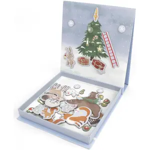 Filibabba Jeu magnétique Wonderful Winter Forest Friends pas cher