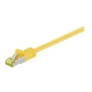 MicroConnect câble de réseau - 25 cm - jaune pas cher