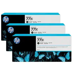 HEWLETT-PACKARD HP 771C - pack de 3 - noir mat - originale - cartouche d'encre pas cher